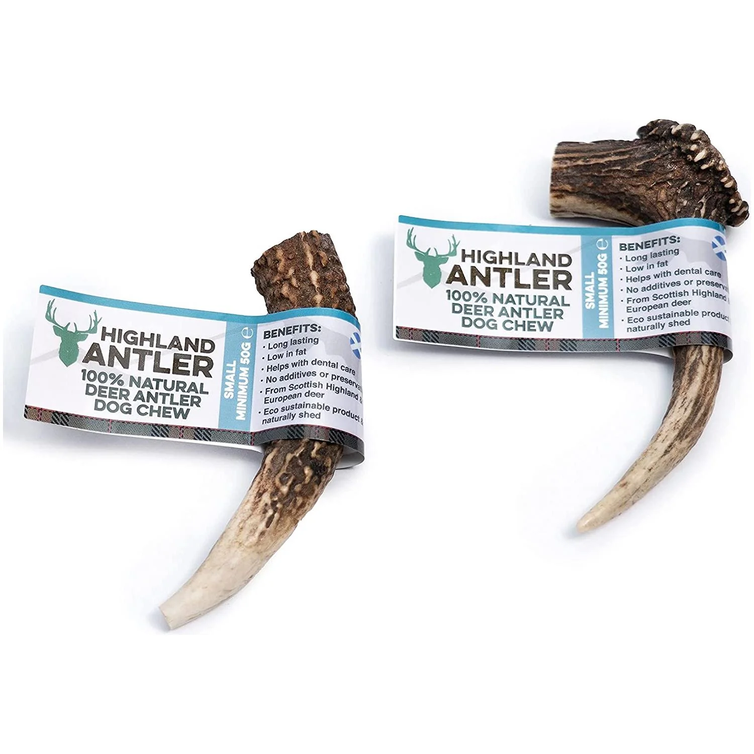 Antos Antler Natural Dog Chew - 2 Pack Deal - Image 3