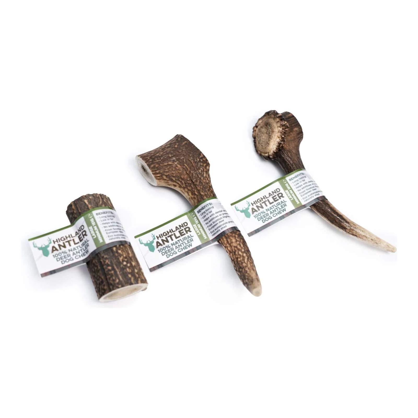 Antos Antler Natural Dog Chew - 3 Pack Deal - Image 5