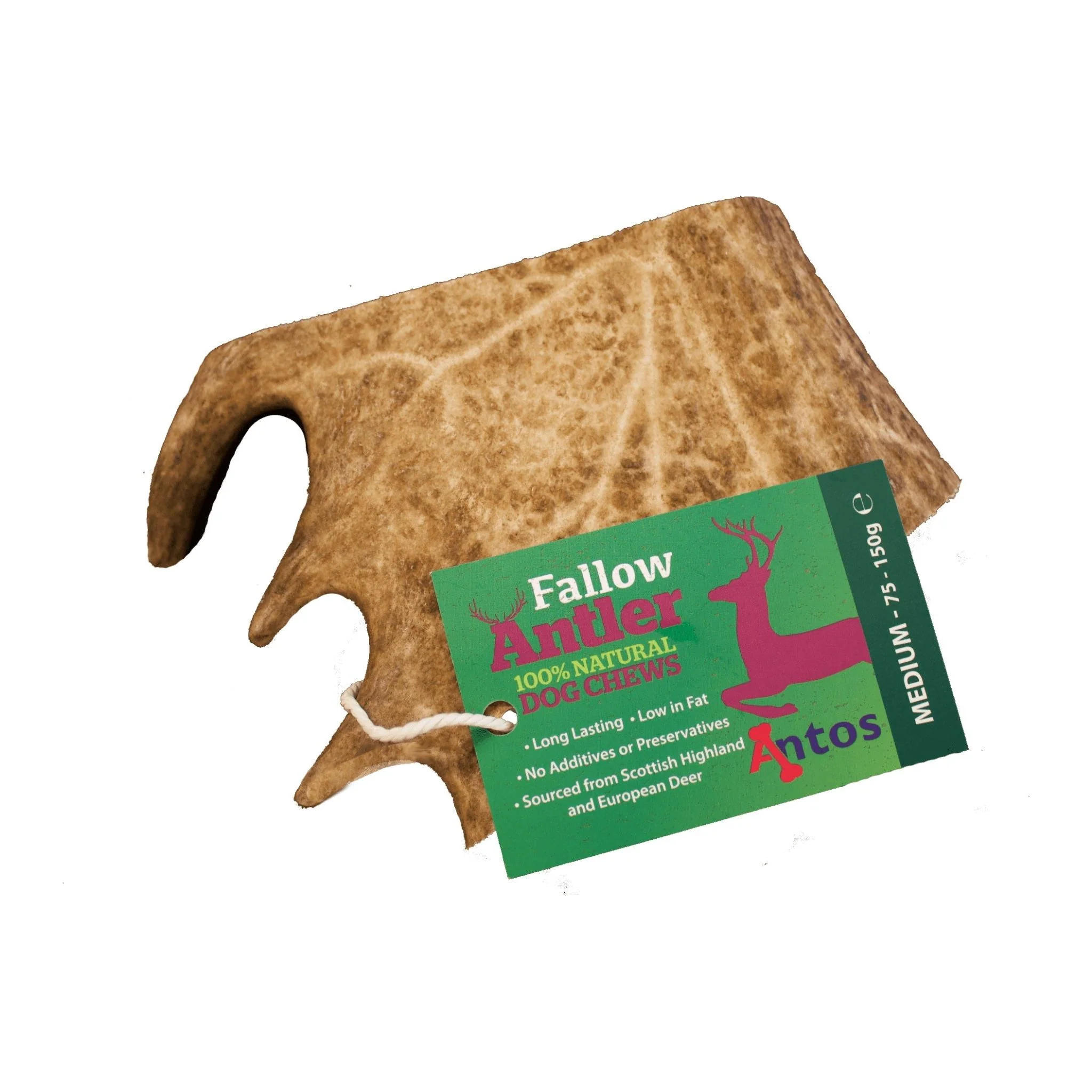 Antos Fallow Antler Dog Chew - 1 Pack - Image 3