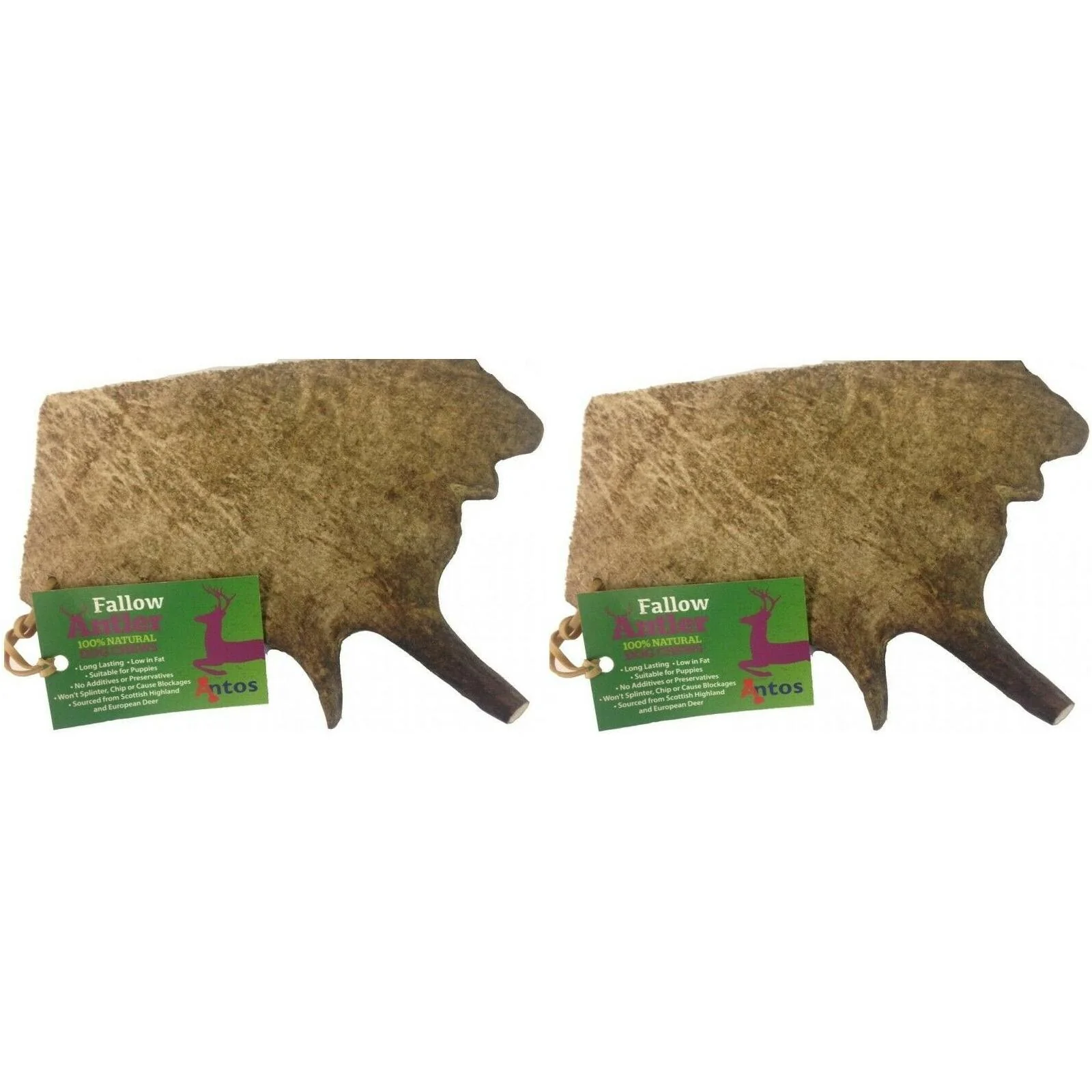 Antos Fallow Antler Dog Chew - 2 Pack Deal - Image 4