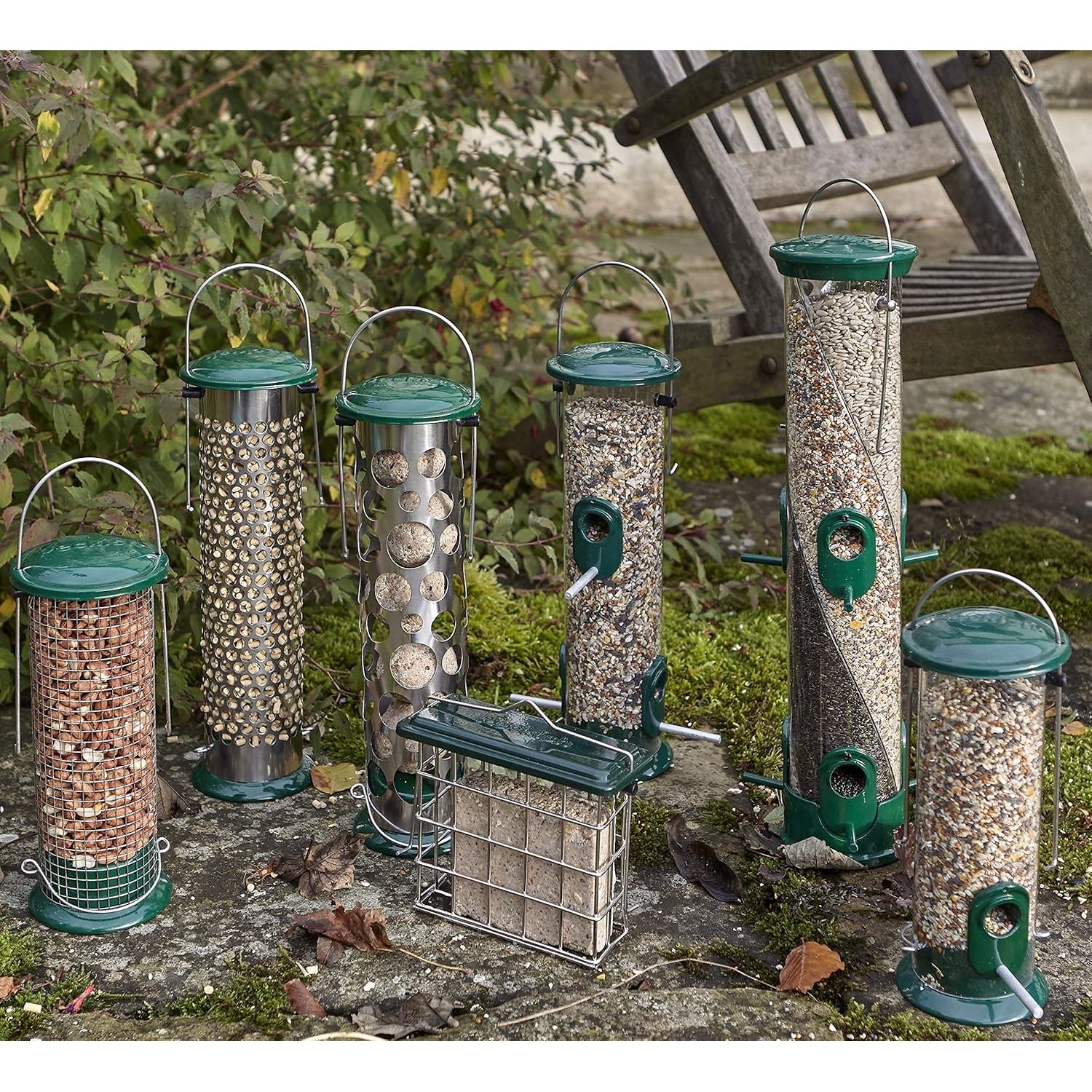 Peckish 60053033 All Weather Sunflower Heart Metal Bird Feeder, Large, Blue,Black - Image 6